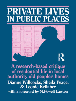 cover image of Private Lives in Public Places
